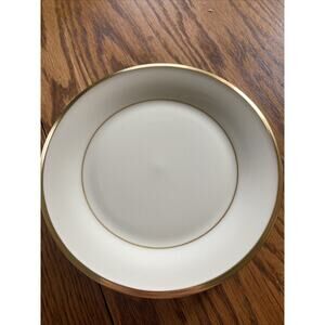Lenox Eternal Bread Plates Ivory w Gold Trim, Set of 5